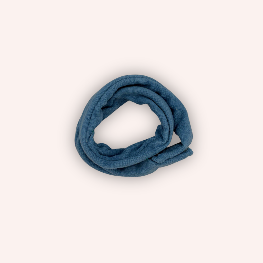 Soothe Band in blue — 100% cotton terry sensory chew and fidget band