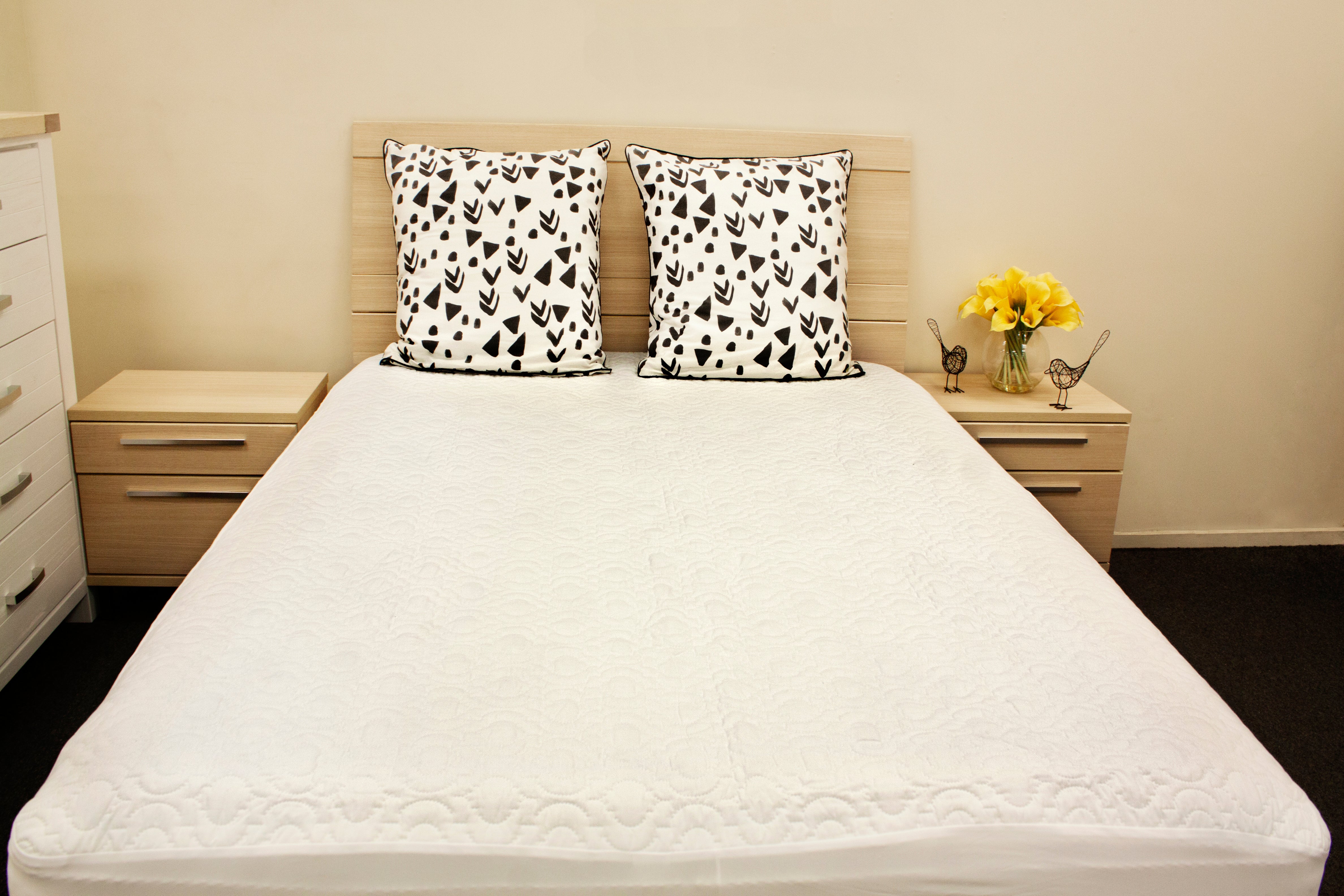 Mattress with protector
