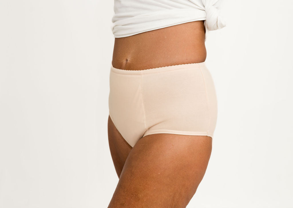 Brolly Beige underwear worn by a person on a white background - Beige