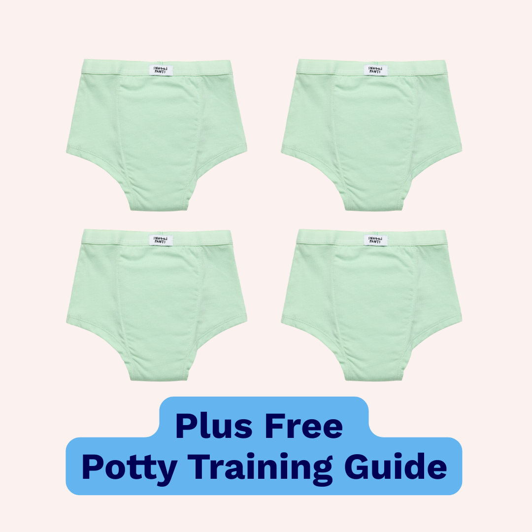 Snazzi Pants Nights Trainers 4 Pack - Moss Boss