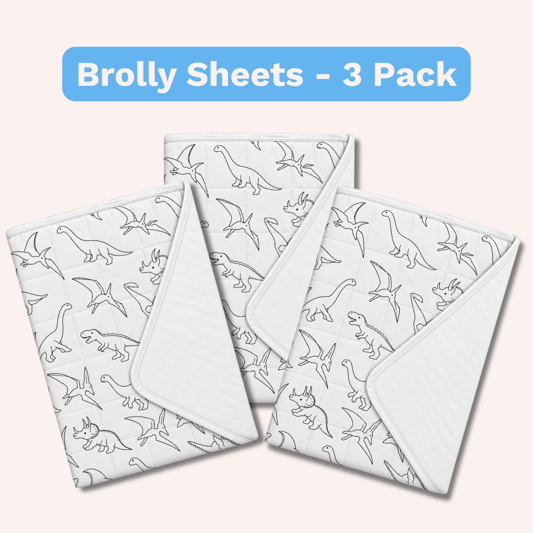 Brolly Sheet With Wings — 3 Pack