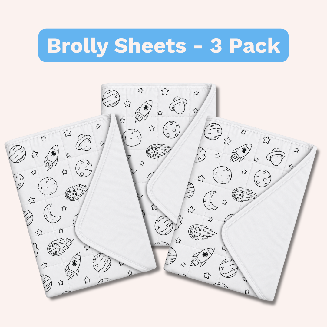 Brolly Sheet With Wings — 3 Pack
