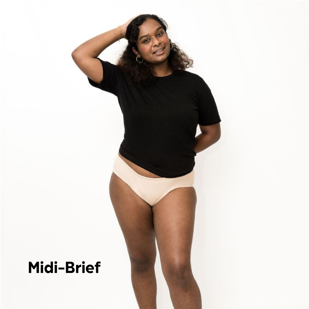 Midi Brief - Beige