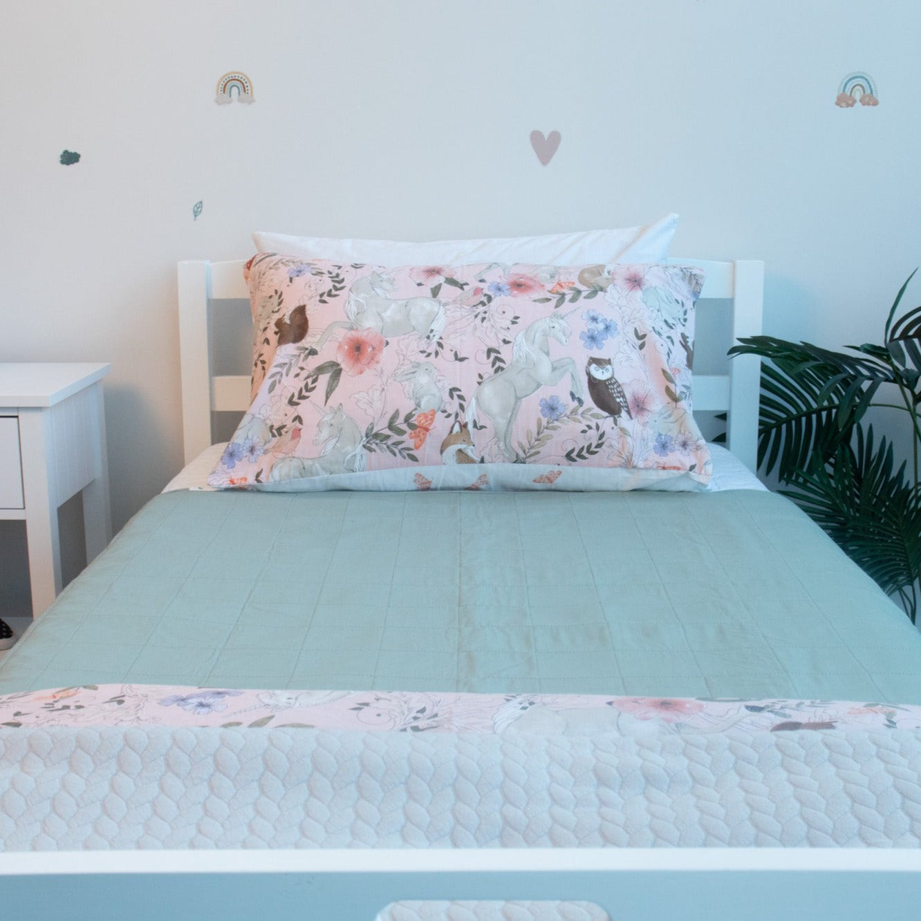 Moss Brolly Sheets Bed Pad With Wings Waterproof